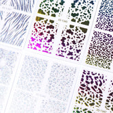 Nail Sticker - Holo Animal Print